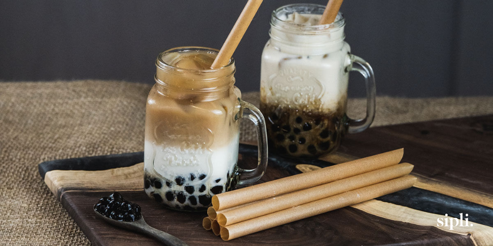 Compostable bubble tea straw