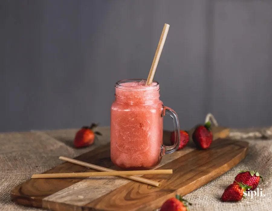 Sugarcane Smoothie Straws Straw Matters