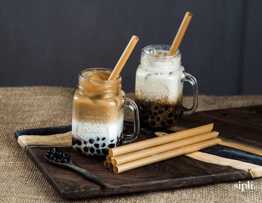 Plant Based Bubble Tea Straws Straw Matters